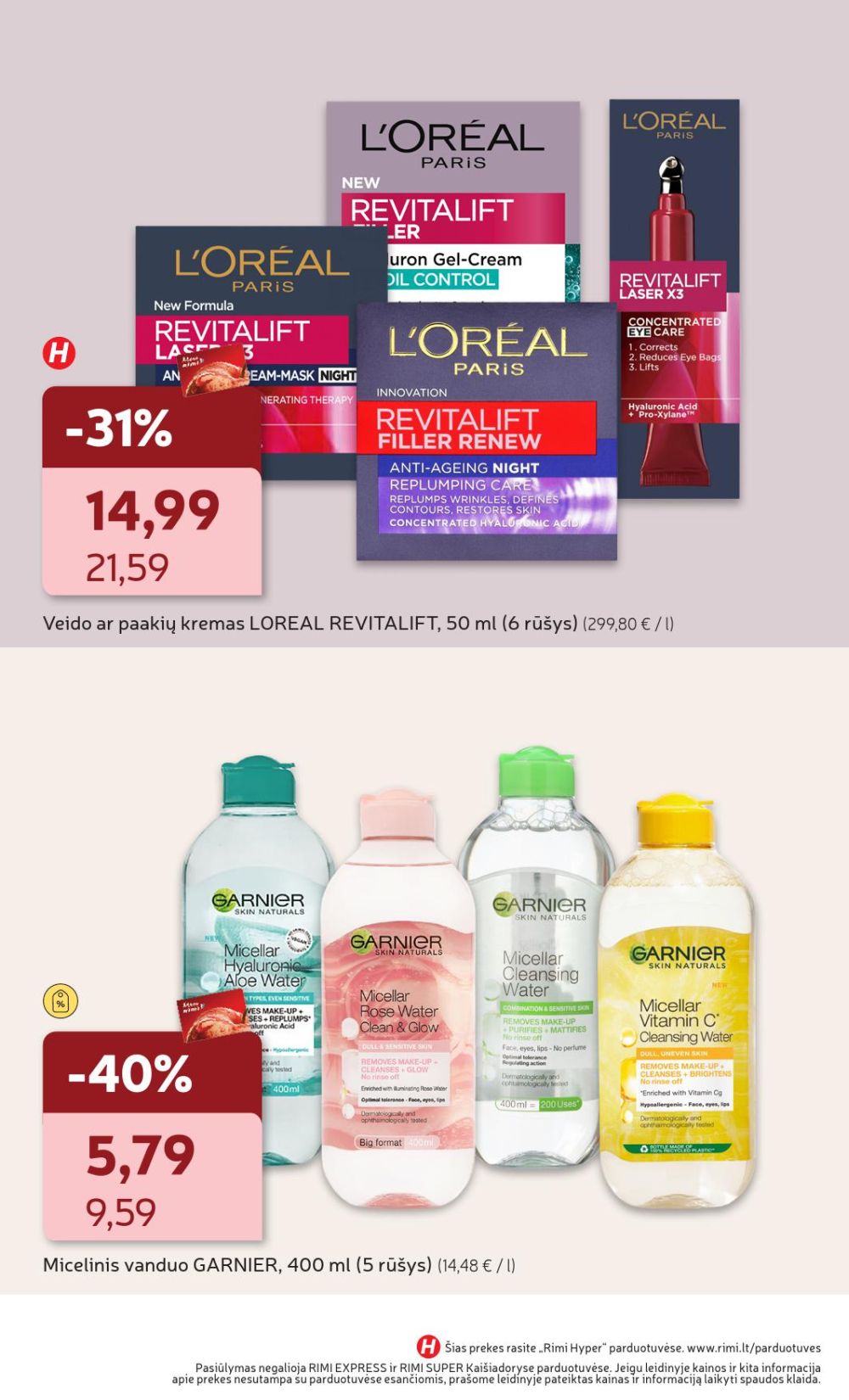 rimi - RIMI - Grožio prekių katalogas (2025 12 16 - 2026 01 05) - page: 5