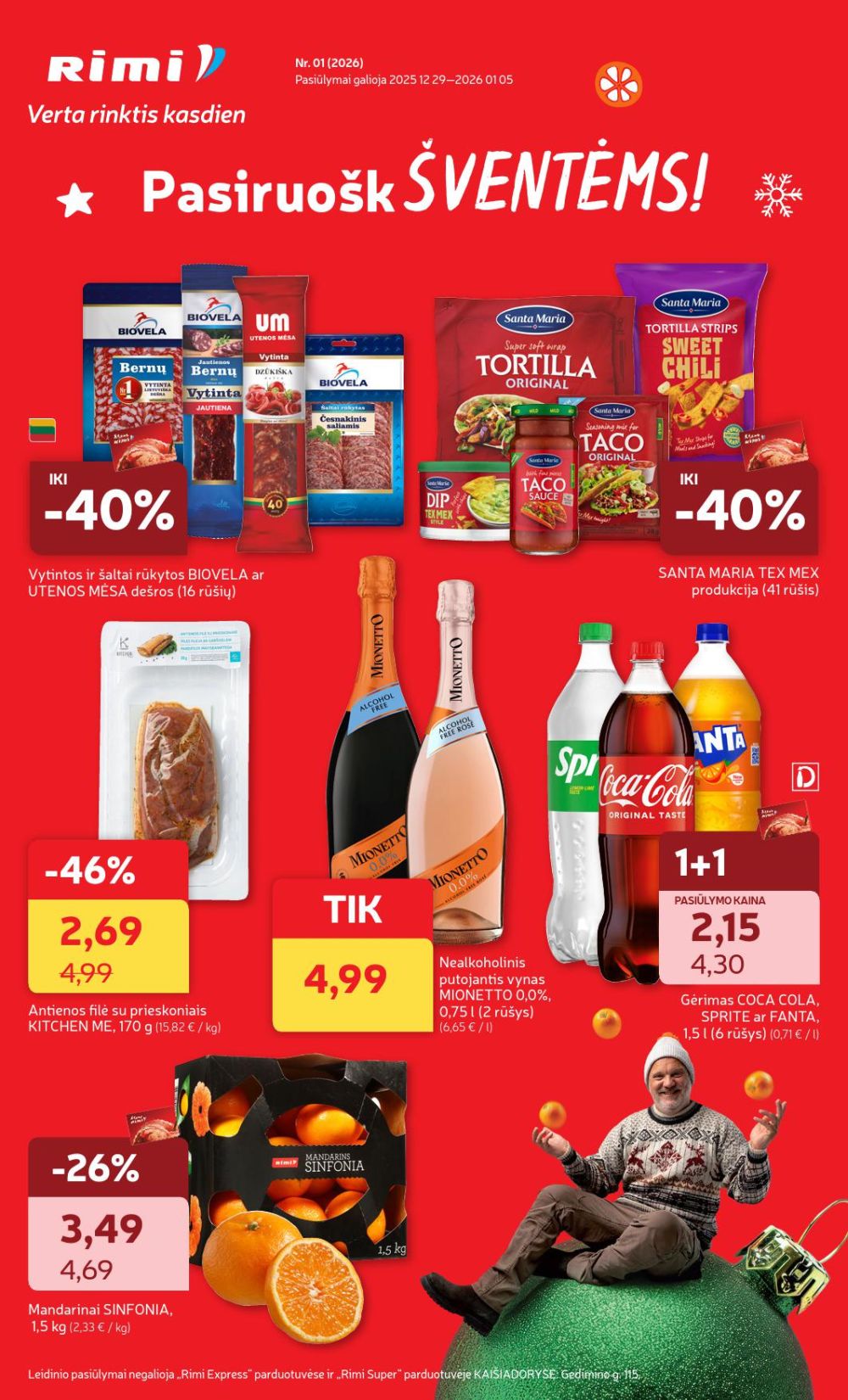 rimi - RIMI - Leidinys Nr.1 (2025 12 29 - 2026 01 05)