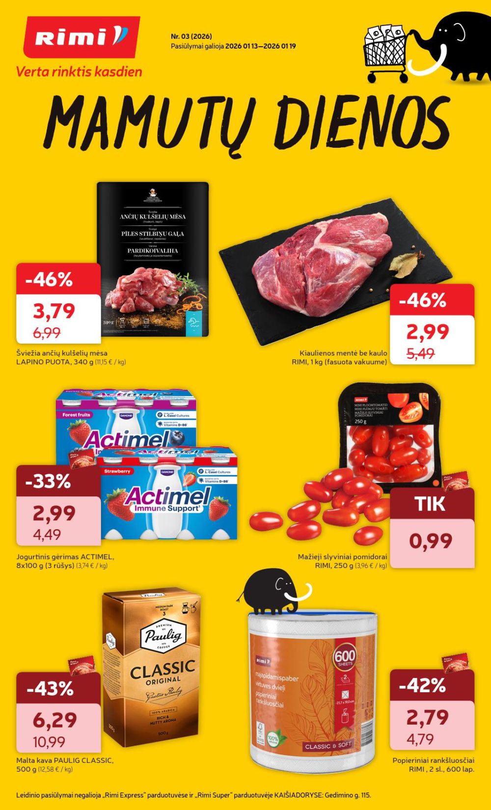 rimi - RIMI - Leidinys Nr.3 (2026 01 13 - 2026 01 19) - page: 1