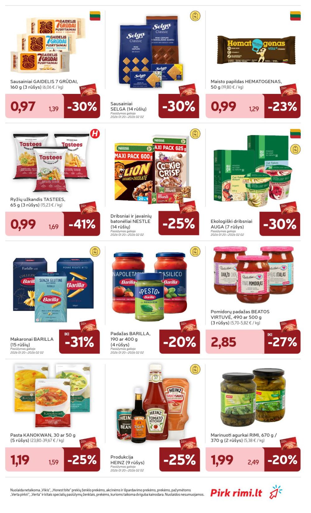 rimi - RIMI - Leidinys Nr.4 (2026 01 20 - 2026 01 26) - page: 19