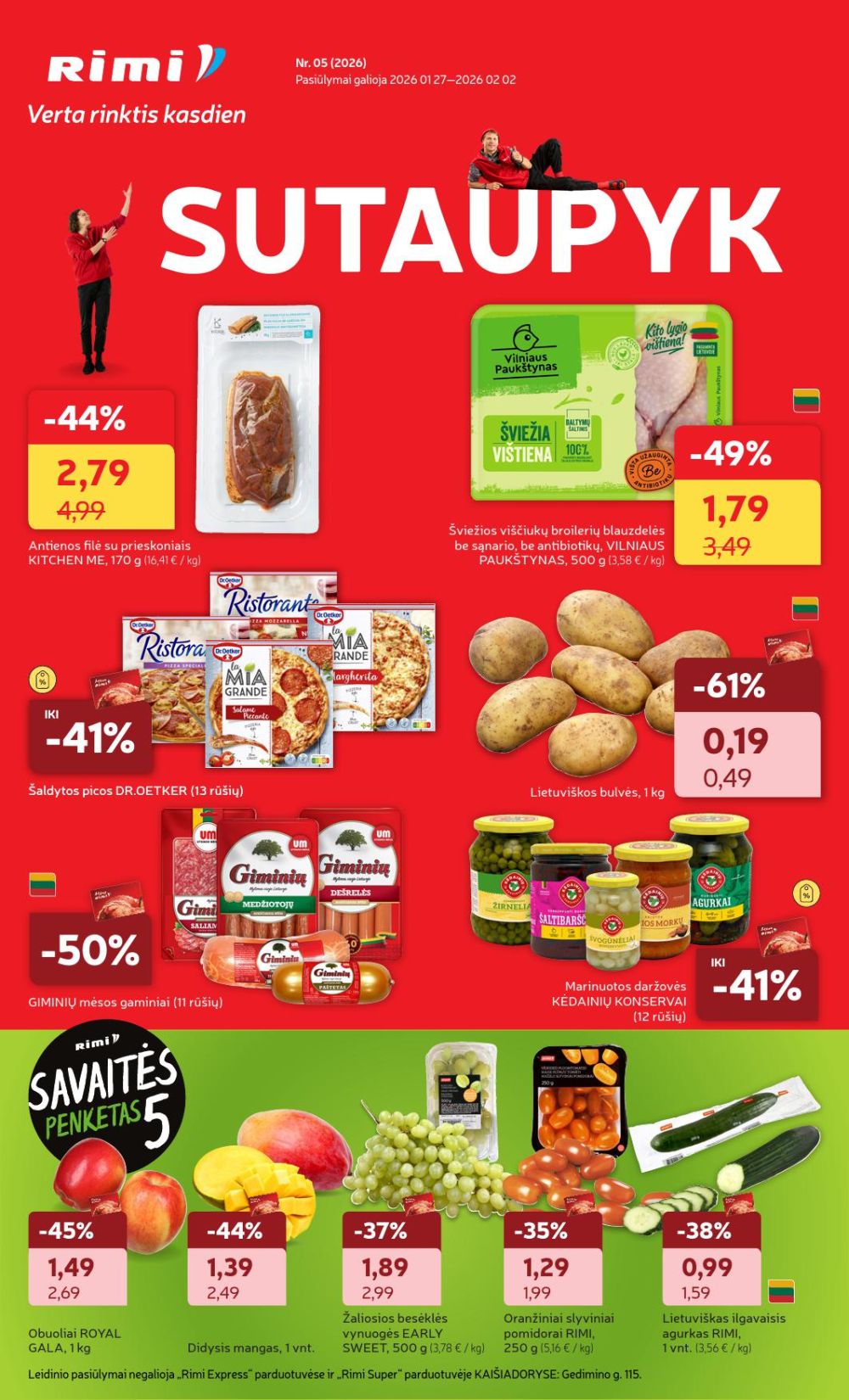 rimi - RIMI - Leidinys Nr.5 (2026 01 27 - 2026 02 02) - page: 1