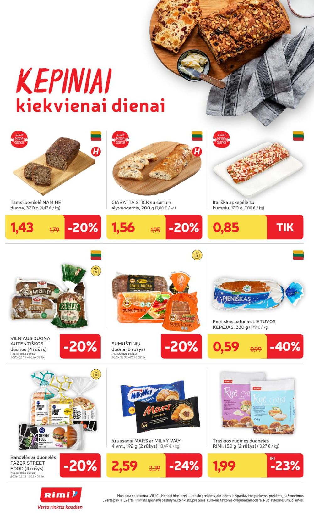 rimi - RIMI - Leidinys Nr.6 (2026 02 03 - 2026 02 09) - page: 16