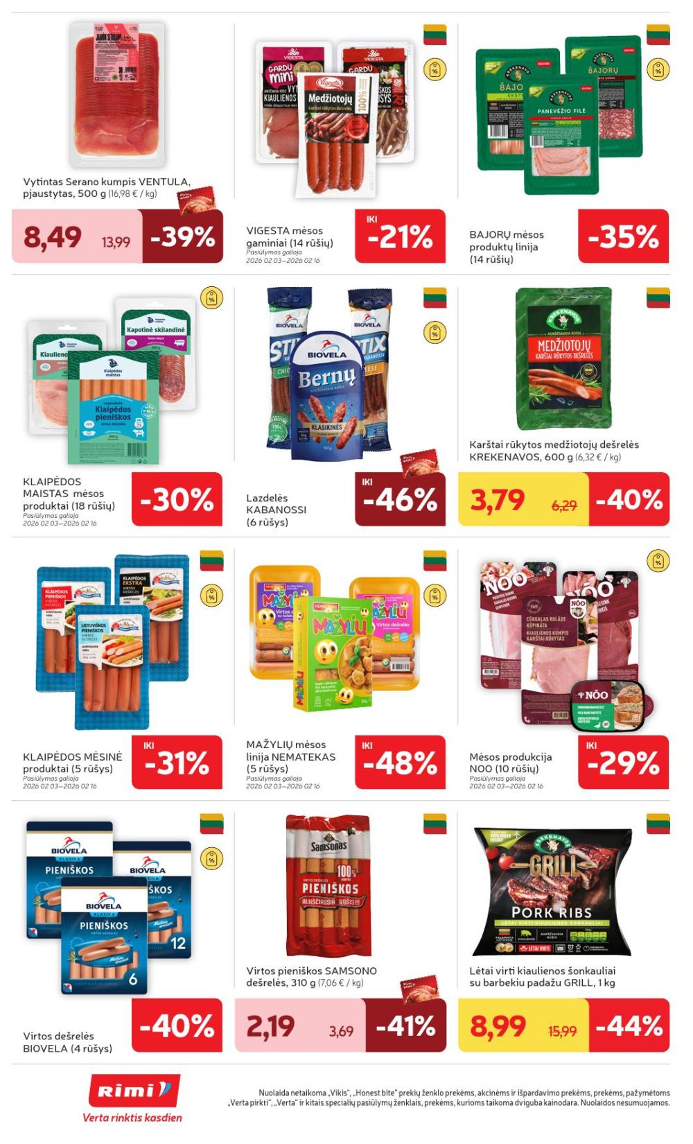 rimi - RIMI - Leidinys Nr.6 (2026 02 03 - 2026 02 09) - page: 18
