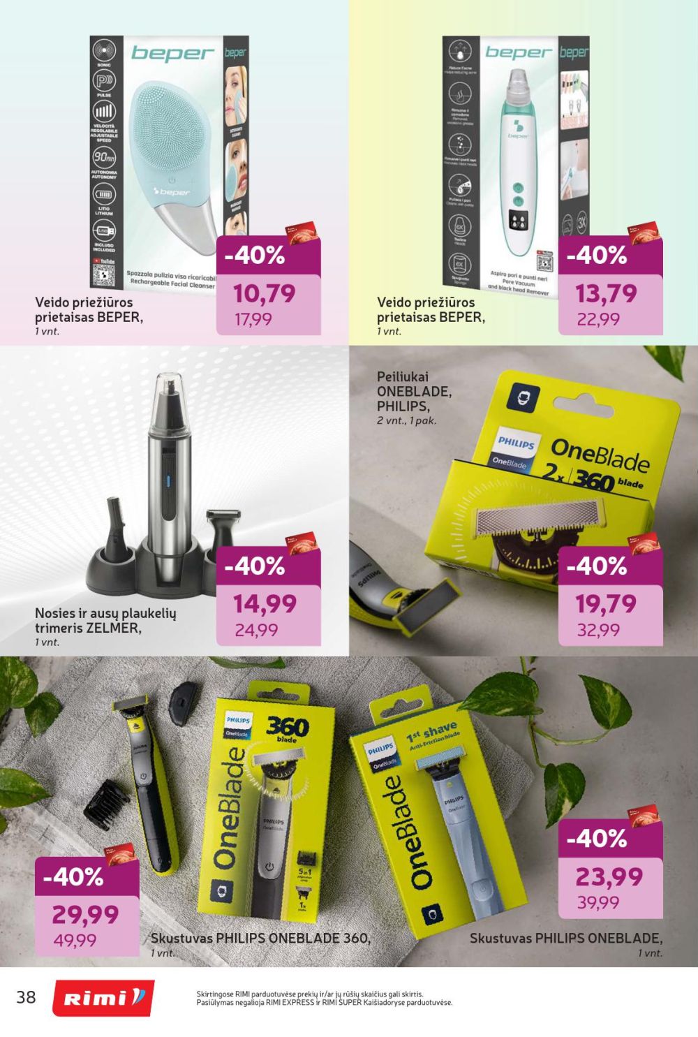 rimi - RIMI - GROŽIO prekių katalogas Nr. 02 (2026 02 03 - 2026 03 02) - page: 38