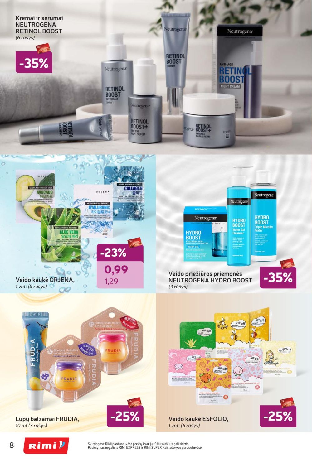 rimi - RIMI - GROŽIO prekių katalogas Nr. 02 (2026 02 03 - 2026 03 02) - page: 8