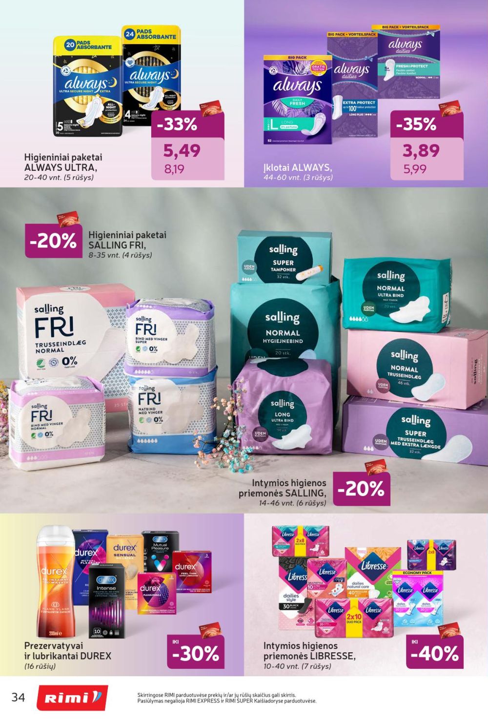 rimi - RIMI - GROŽIO prekių katalogas Nr. 02 (2026 02 03 - 2026 03 02) - page: 34