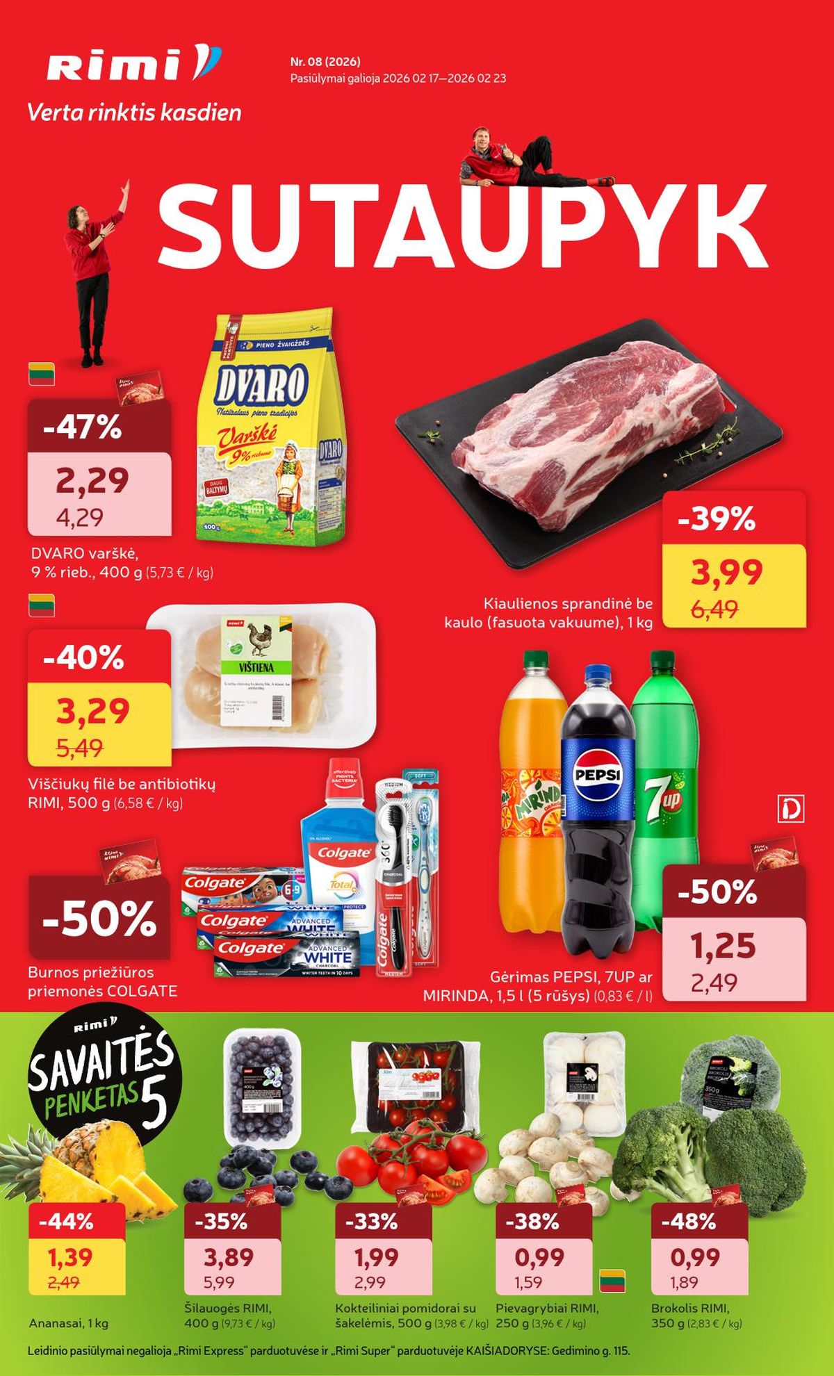 rimi - RIMI - Leidinys Nr.8 (2026 02 17 - 2026 02 23) - page: 1