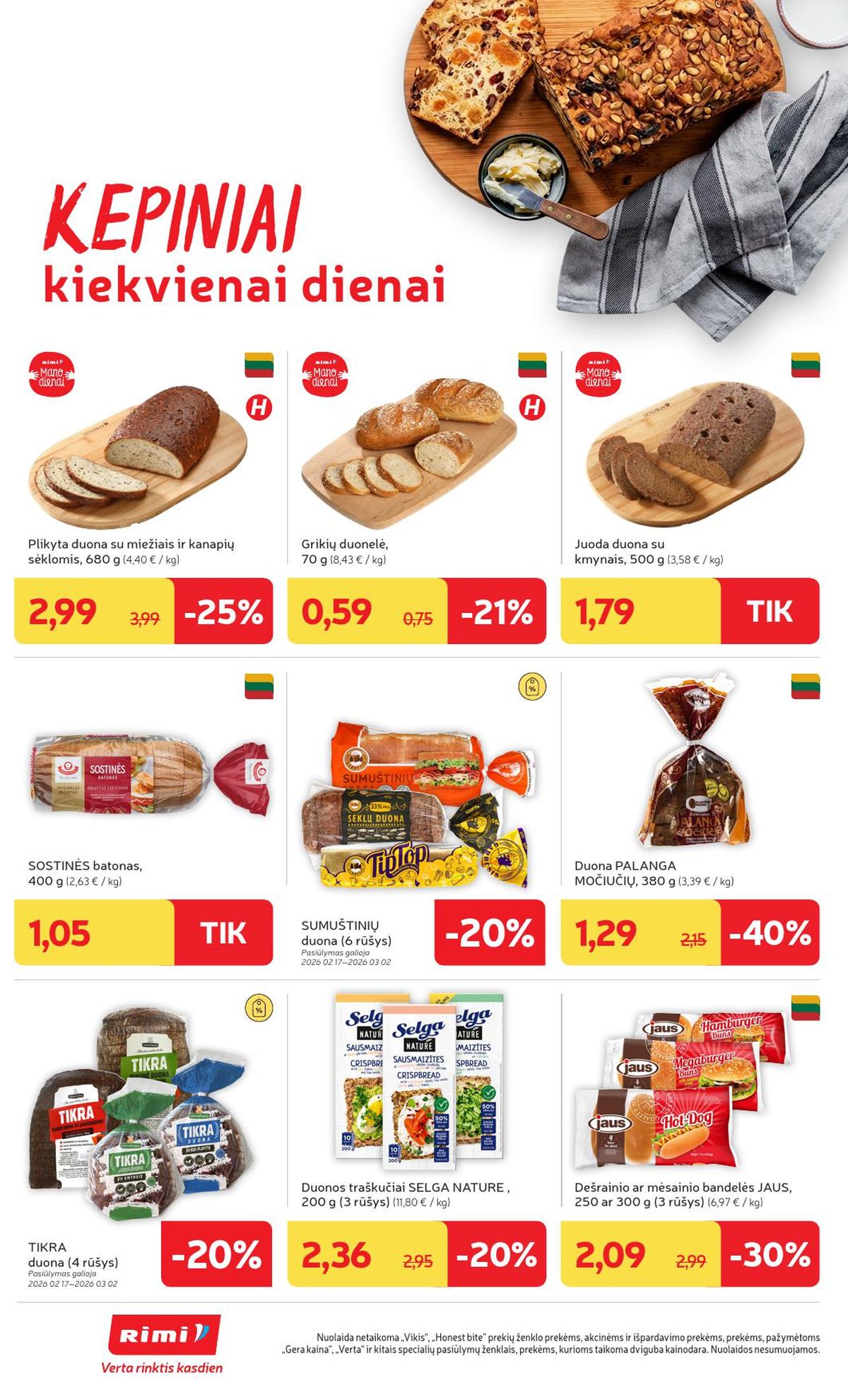 rimi - RIMI - Leidinys Nr.9 (2026 02 24 - 2026 03 02) - page: 14