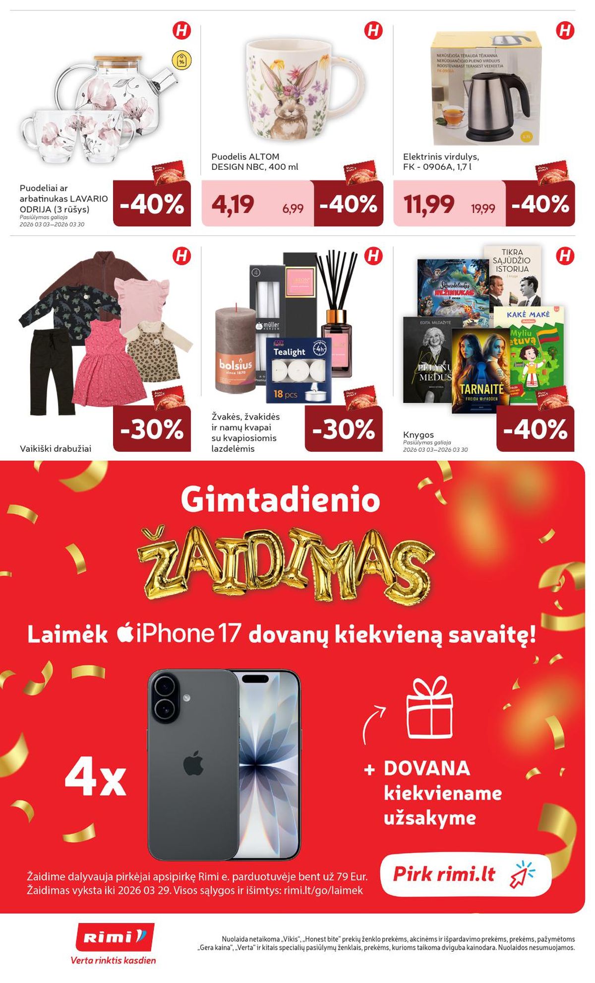 rimi - RIMI - Leidinys Nr.10 (2026 03 03 - 2026 03 09) - page: 44