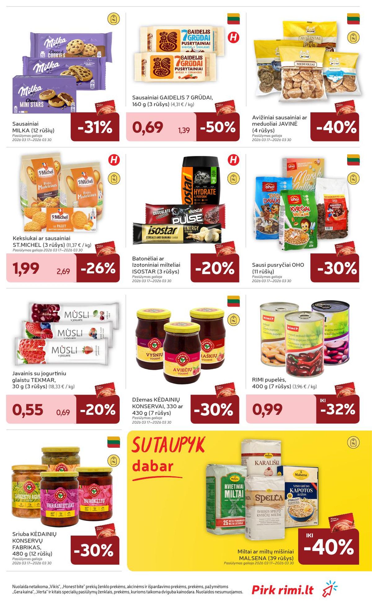 rimi - RIMI - Leidinys Nr.12 (2026 03 17 - 2026 03 23) - page: 13