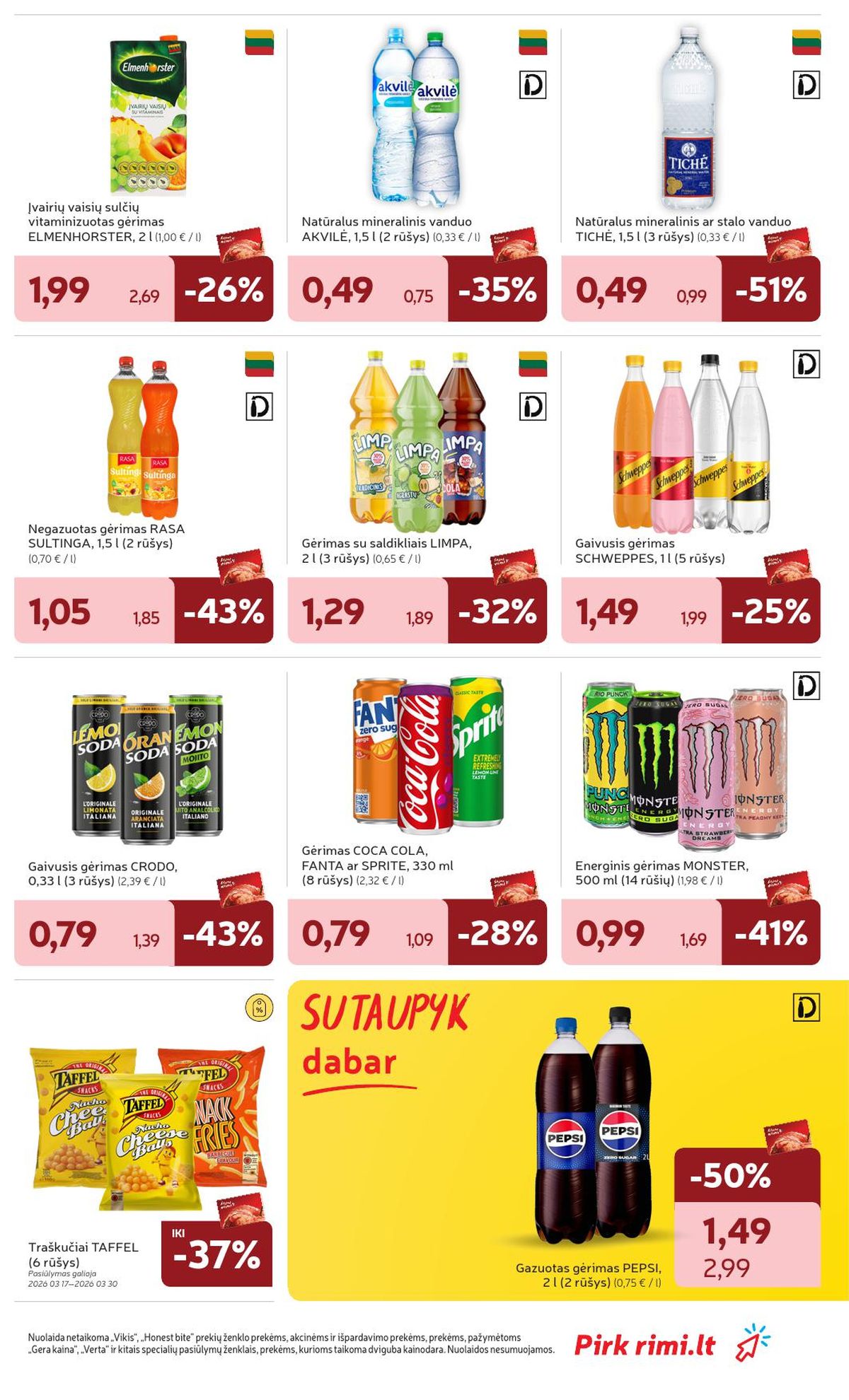 rimi - RIMI - Leidinys Nr.12 (2026 03 17 - 2026 03 23) - page: 16