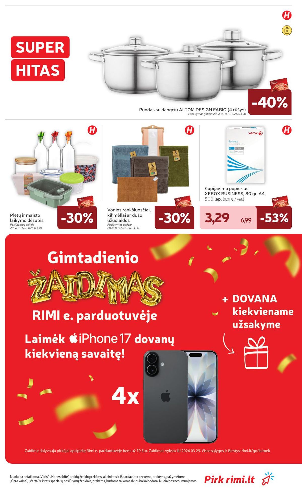 rimi - RIMI - Leidinys Nr.12 (2026 03 17 - 2026 03 23) - page: 19