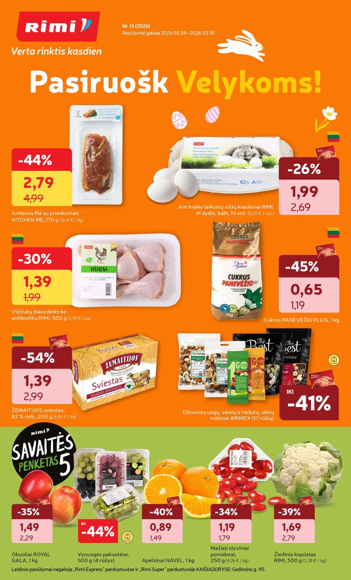 rimi - RIMI - Leidinys Nr.13 (2026 03 24 - 2026 03 30)