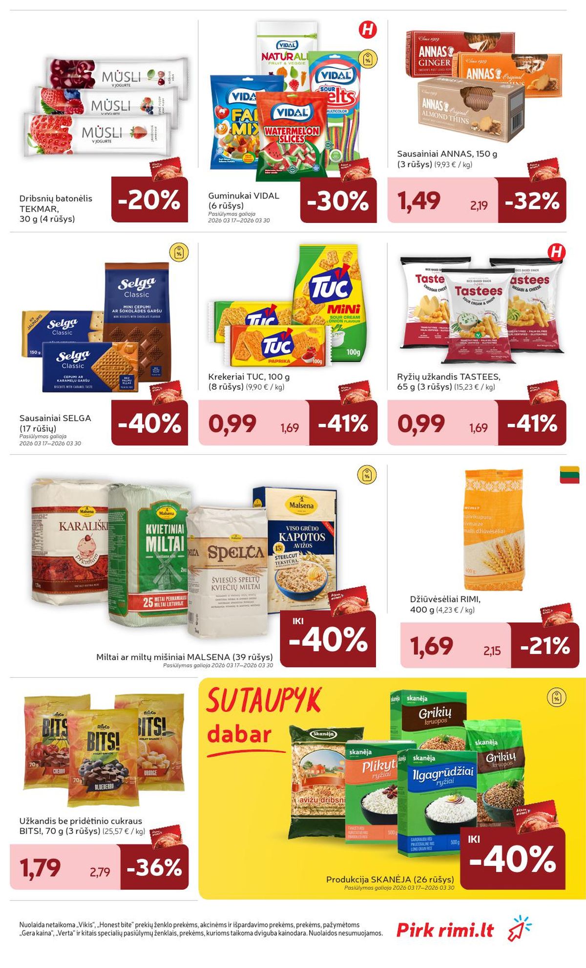 rimi - RIMI - Leidinys Nr.13 (2026 03 24 - 2026 03 30) - page: 12