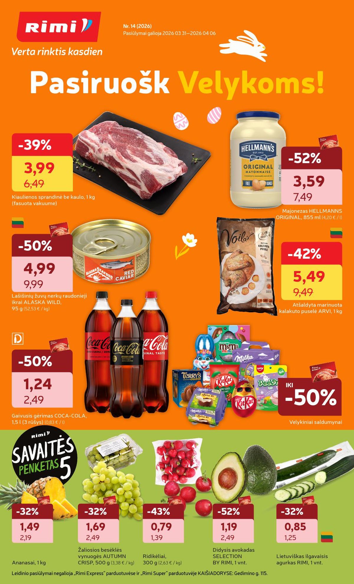 rimi - RIMI - Leidinys Nr.14 (2026 03 31 - 2026 04 06)