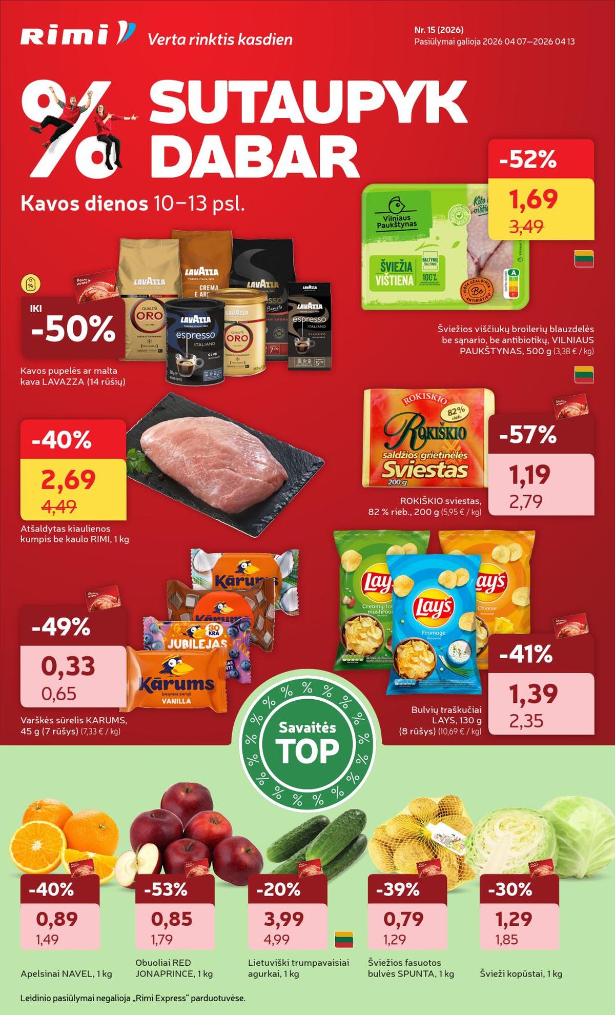 rimi - RIMI - Leidinys Nr.15 (2026 04 07 - 2026 04 13)