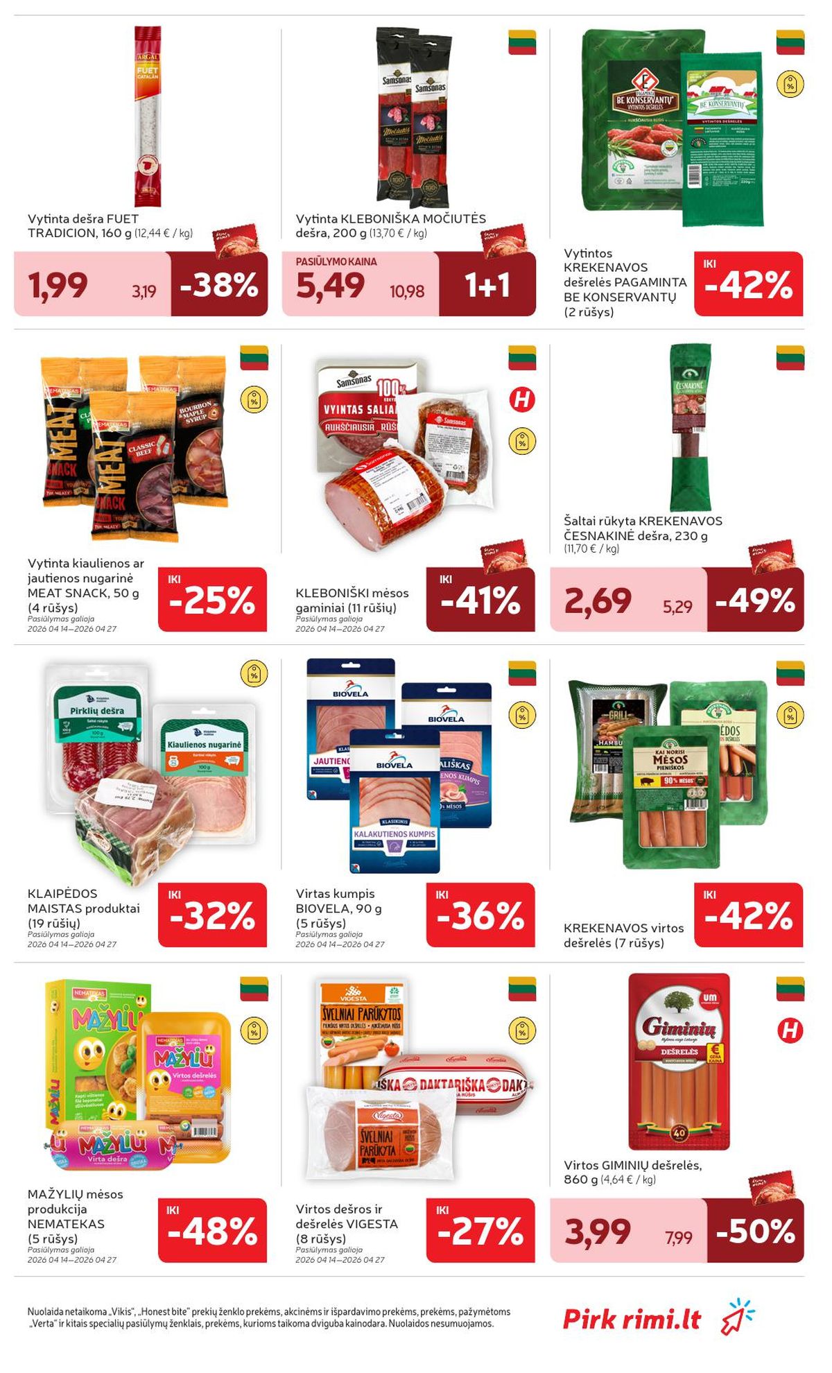 rimi - RIMI - Leidinys Nr.16 (2026 04 14 - 2026 04 20) - page: 10