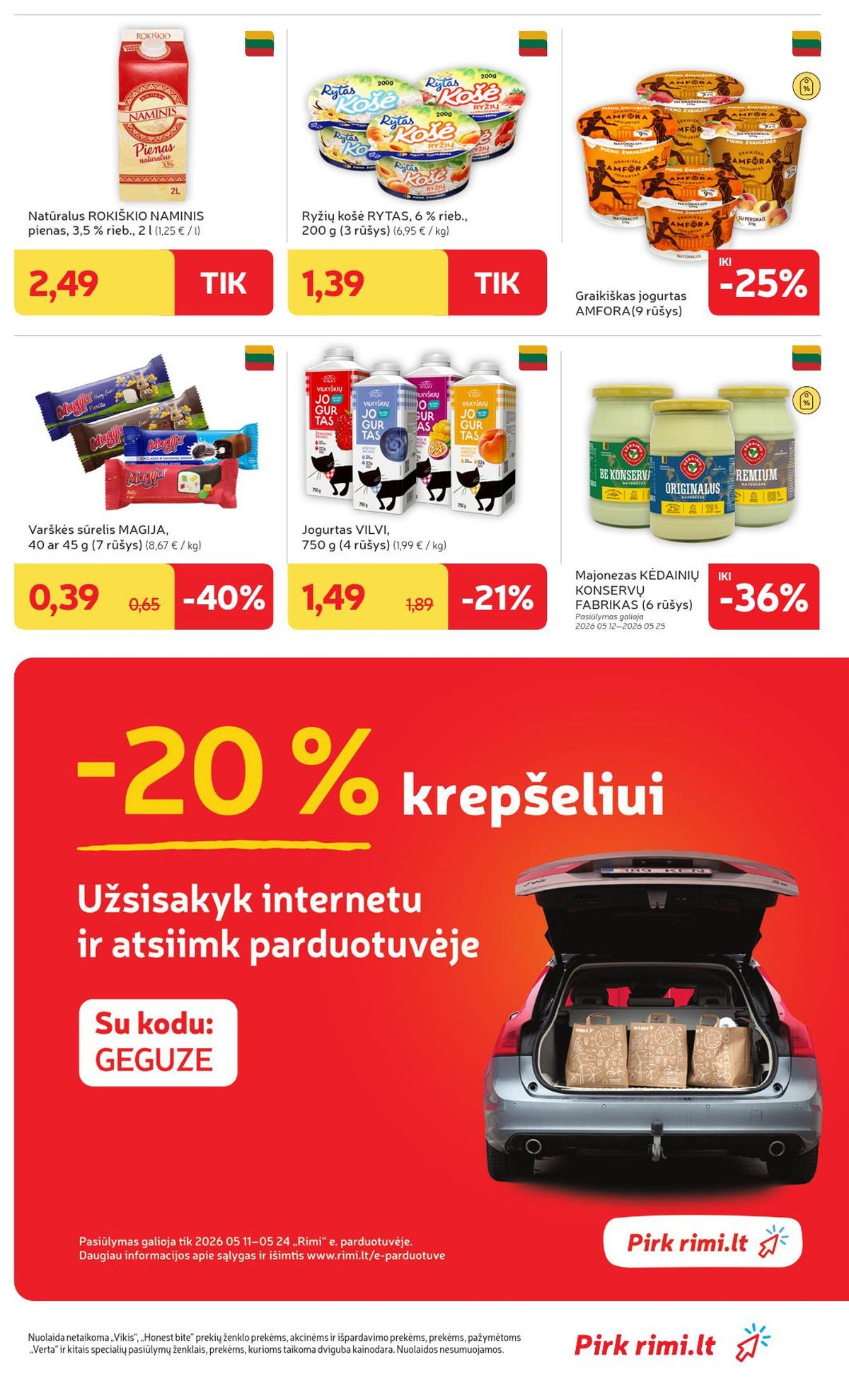 rimi - RIMI - Leidinys Nr.20 (2026 05 12 - 2026 05 18) - page: 12