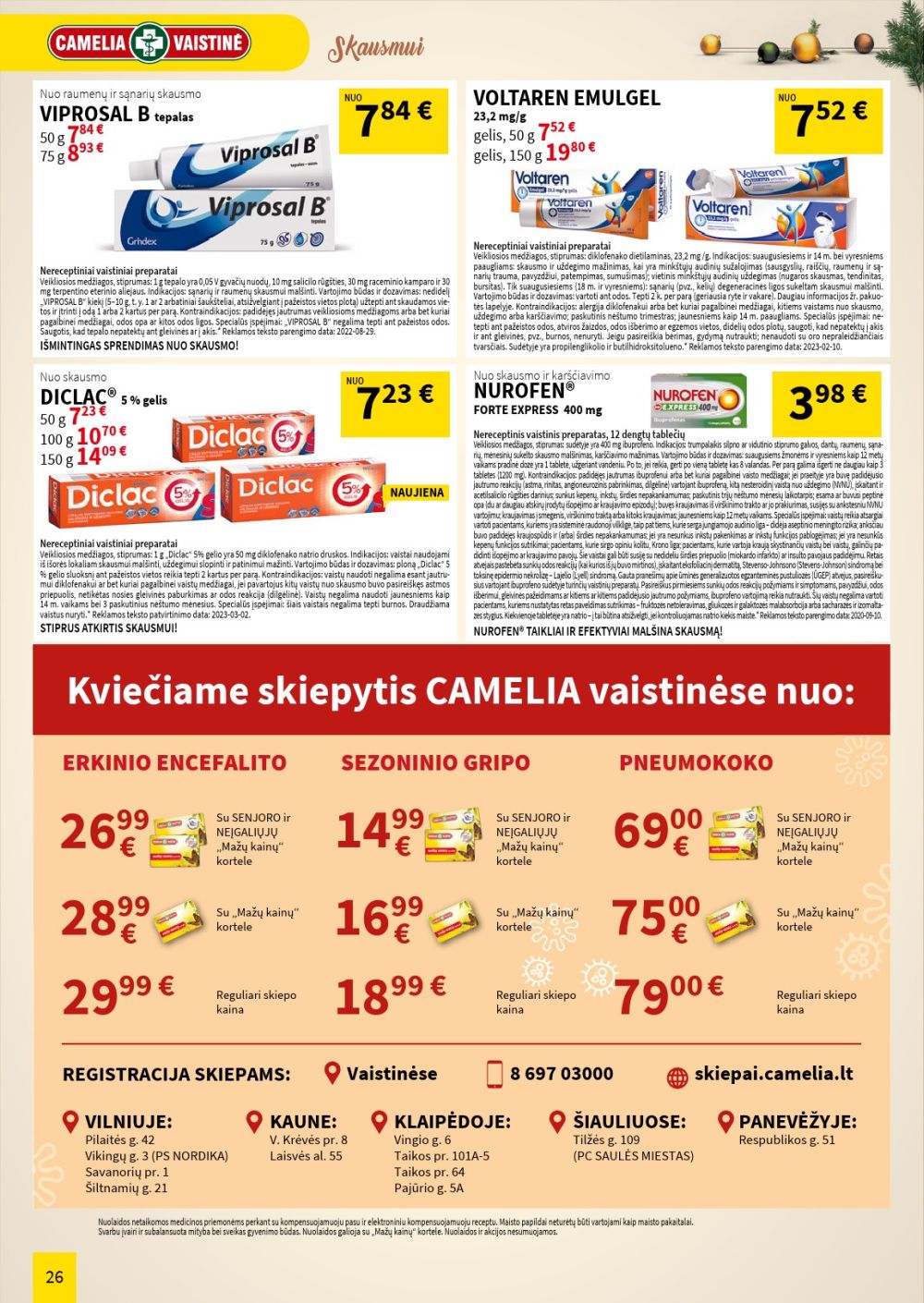 camelia - CAMELIA - Leidinys Nr 12 (2023 12 01 - 2023 12 31) - page: 26