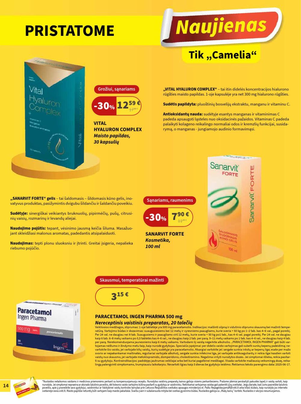 camelia - CAMELIA - Leidinys Nr.07 (2025 07 01 - 2025 07 31) - page: 14