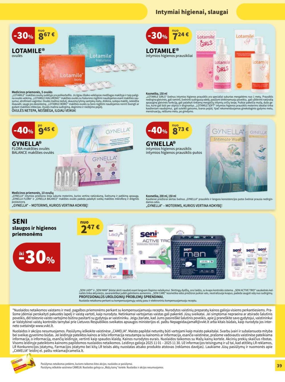 camelia - CAMELIA - Leidinys Nr.11 (2025 11 01 - 2025 11 30) - page: 39 camelia - CAMELIA - Leidinys Nr.11 (2025 11 01 - 2025 11 30) - page: 39