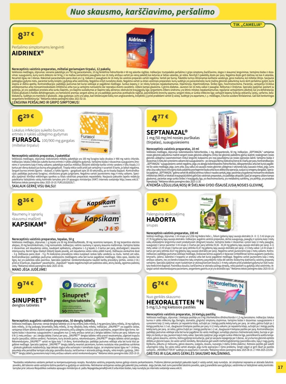 camelia - CAMELIA - Leidinys Nr.11 (2025 11 01 - 2025 11 30) - page: 17 camelia - CAMELIA - Leidinys Nr.11 (2025 11 01 - 2025 11 30) - page: 17