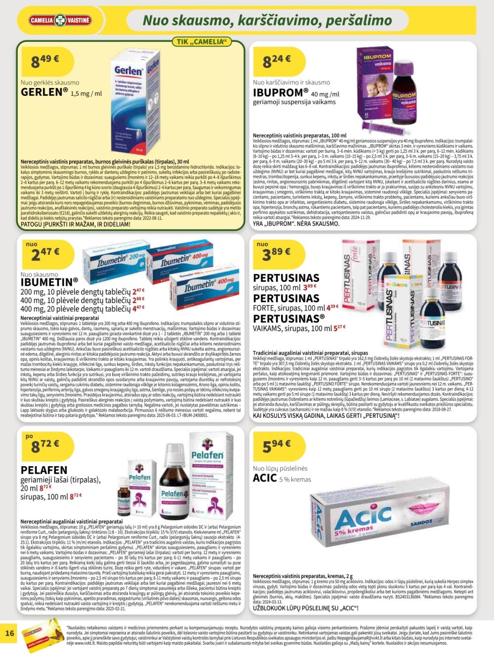 camelia - CAMELIA - Leidinys Nr.11 (2025 11 01 - 2025 11 30) - page: 16 camelia - CAMELIA - Leidinys Nr.11 (2025 11 01 - 2025 11 30) - page: 16