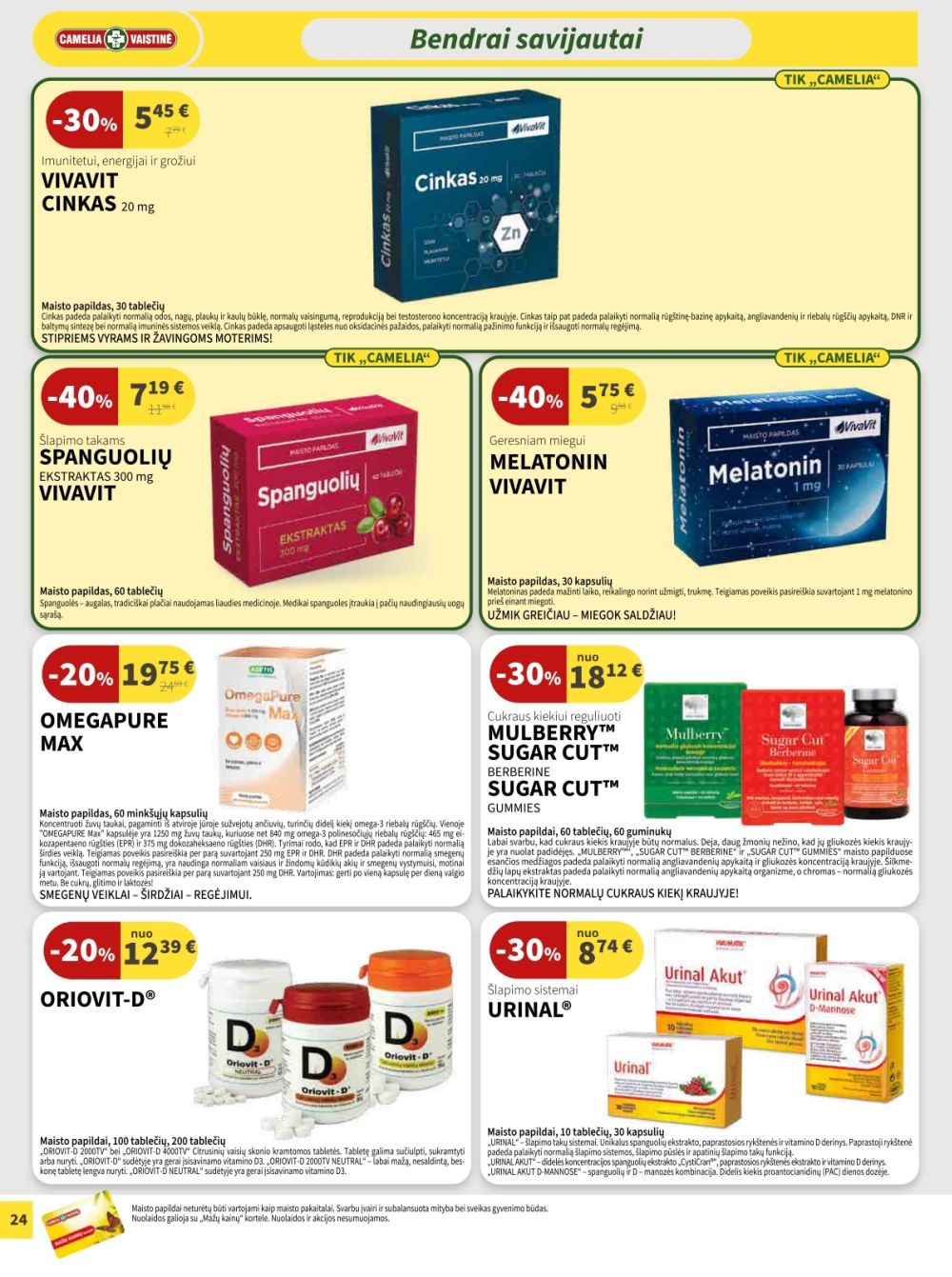 camelia - CAMELIA - Leidinys Nr.11 (2025 11 01 - 2025 11 30) - page: 24 camelia - CAMELIA - Leidinys Nr.11 (2025 11 01 - 2025 11 30) - page: 24