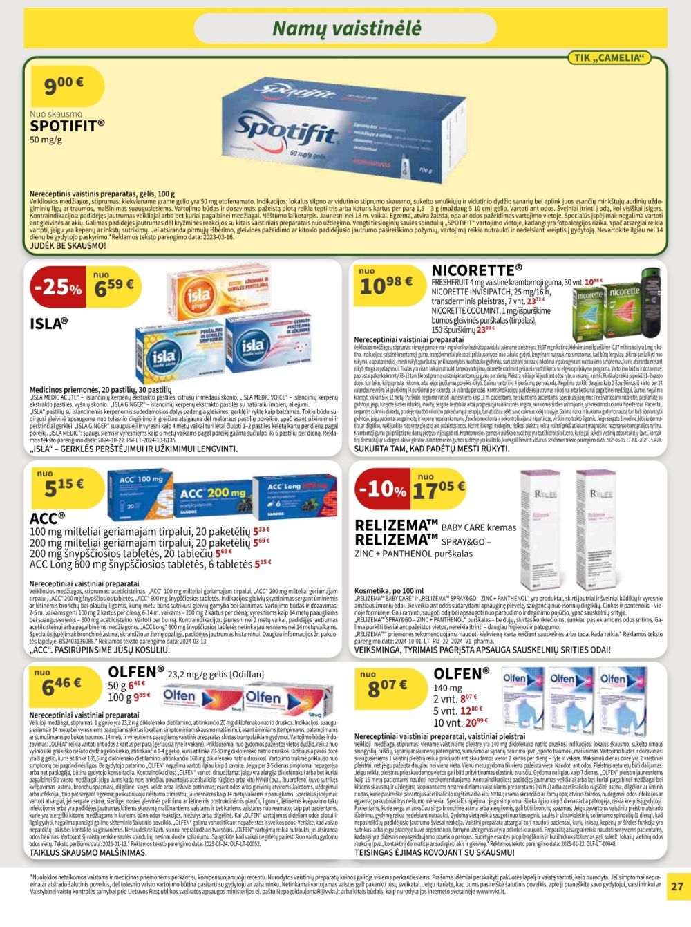 camelia - CAMELIA - Leidinys Nr.11 (2025 11 01 - 2025 11 30) - page: 27 camelia - CAMELIA - Leidinys Nr.11 (2025 11 01 - 2025 11 30) - page: 27