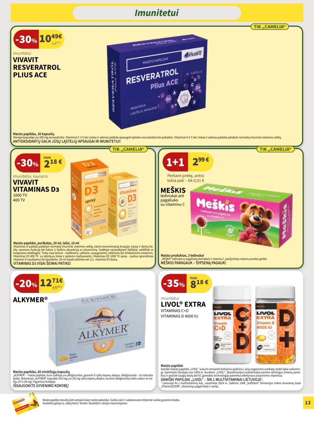 camelia - CAMELIA - Leidinys Nr.11 (2025 11 01 - 2025 11 30) - page: 13 camelia - CAMELIA - Leidinys Nr.11 (2025 11 01 - 2025 11 30) - page: 13