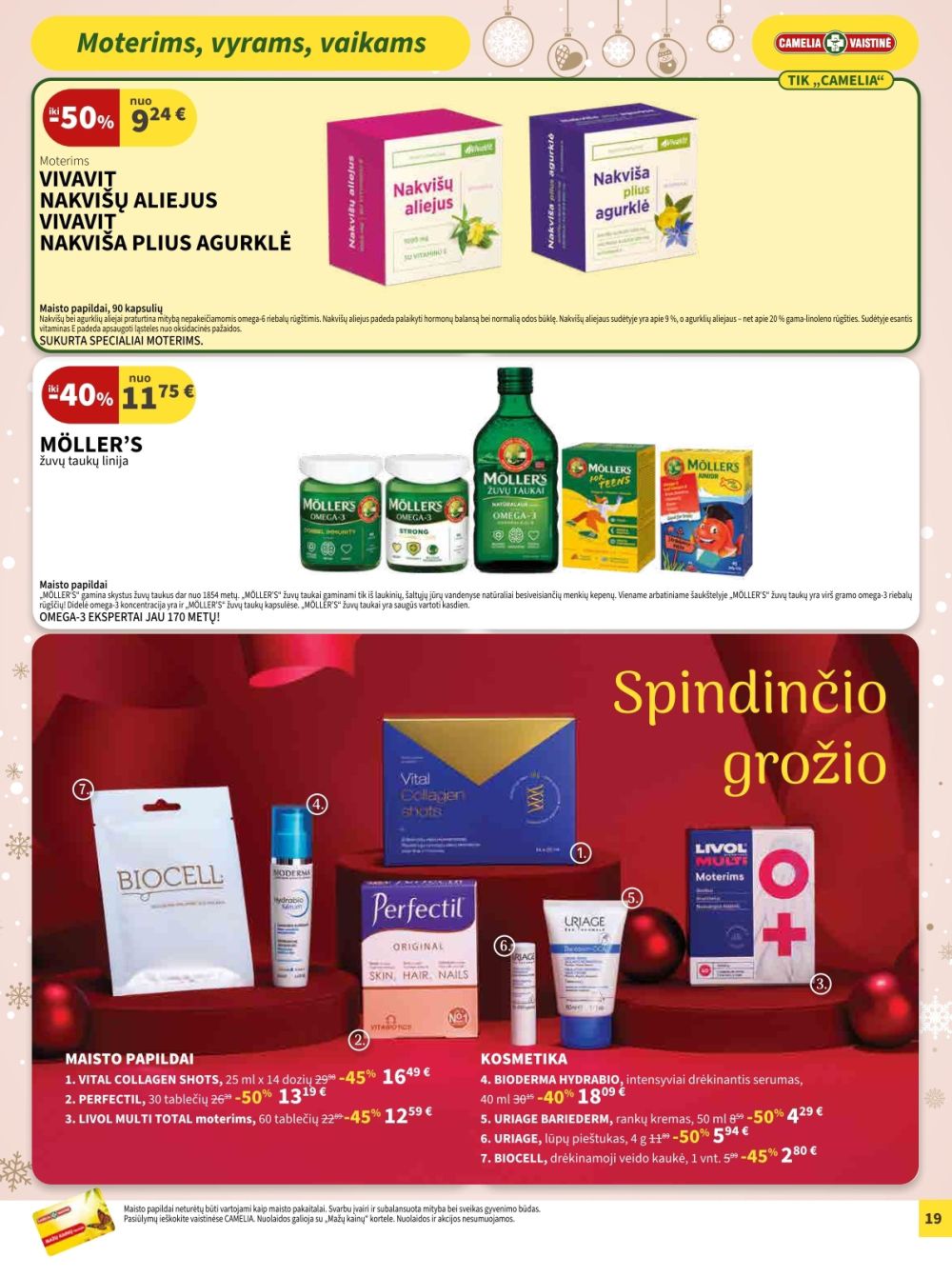 camelia - CAMELIA - Leidinys Nr.12 (2025 12 01 - 2025 12 31) - page: 19