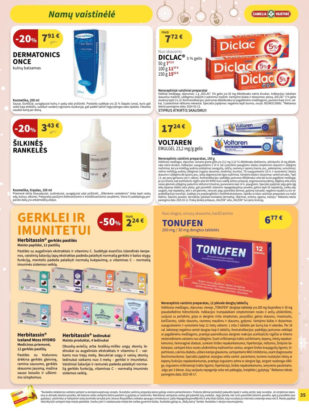 camelia - CAMELIA - Leidinys Nr.12 (2025 12 01 - 2025 12 31) - page: 35