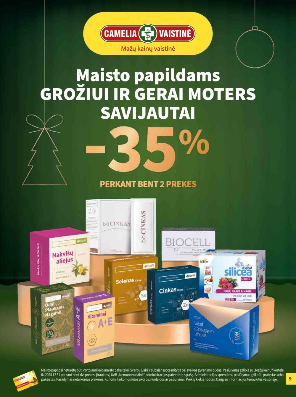 camelia - CAMELIA - Leidinys Nr.12 (2025 12 01 - 2025 12 31) - page: 9