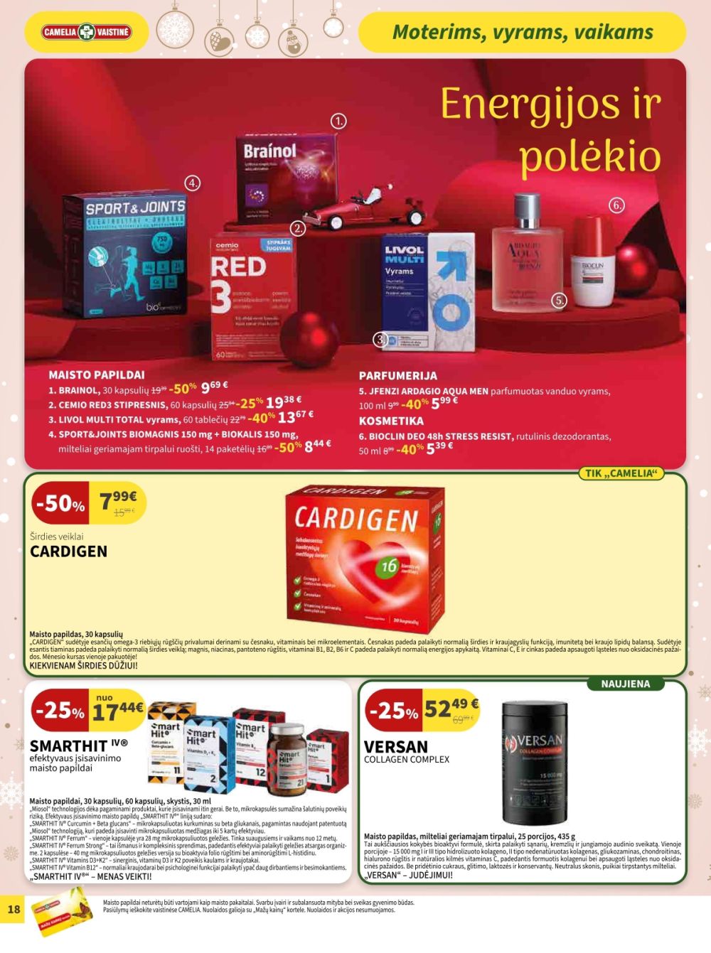 camelia - CAMELIA - Leidinys Nr.12 (2025 12 01 - 2025 12 31) - page: 18