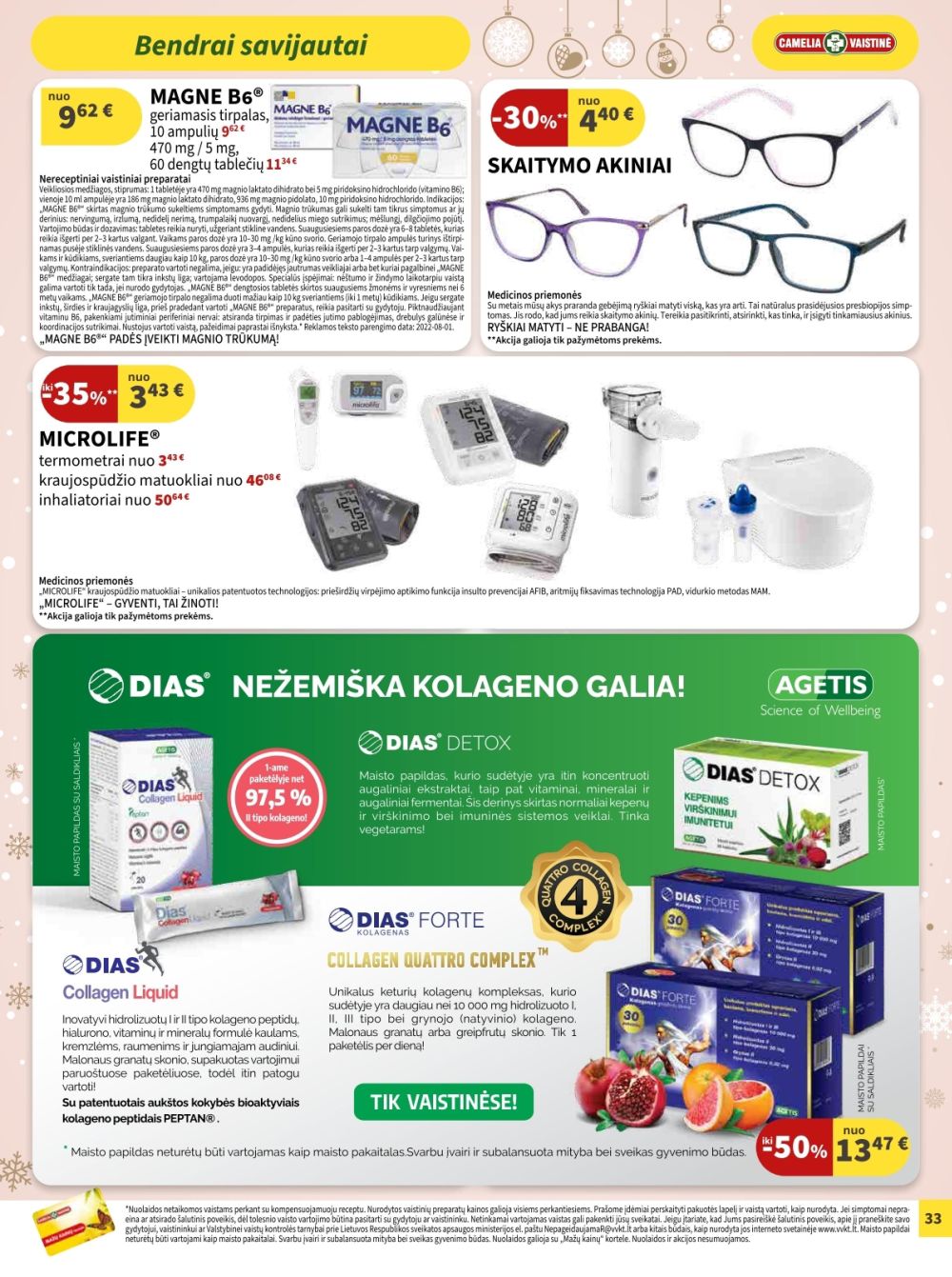 camelia - CAMELIA - Leidinys Nr.12 (2025 12 01 - 2025 12 31) - page: 33