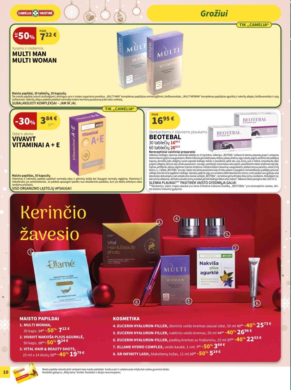 camelia - CAMELIA - Leidinys Nr.12 (2025 12 01 - 2025 12 31) - page: 10