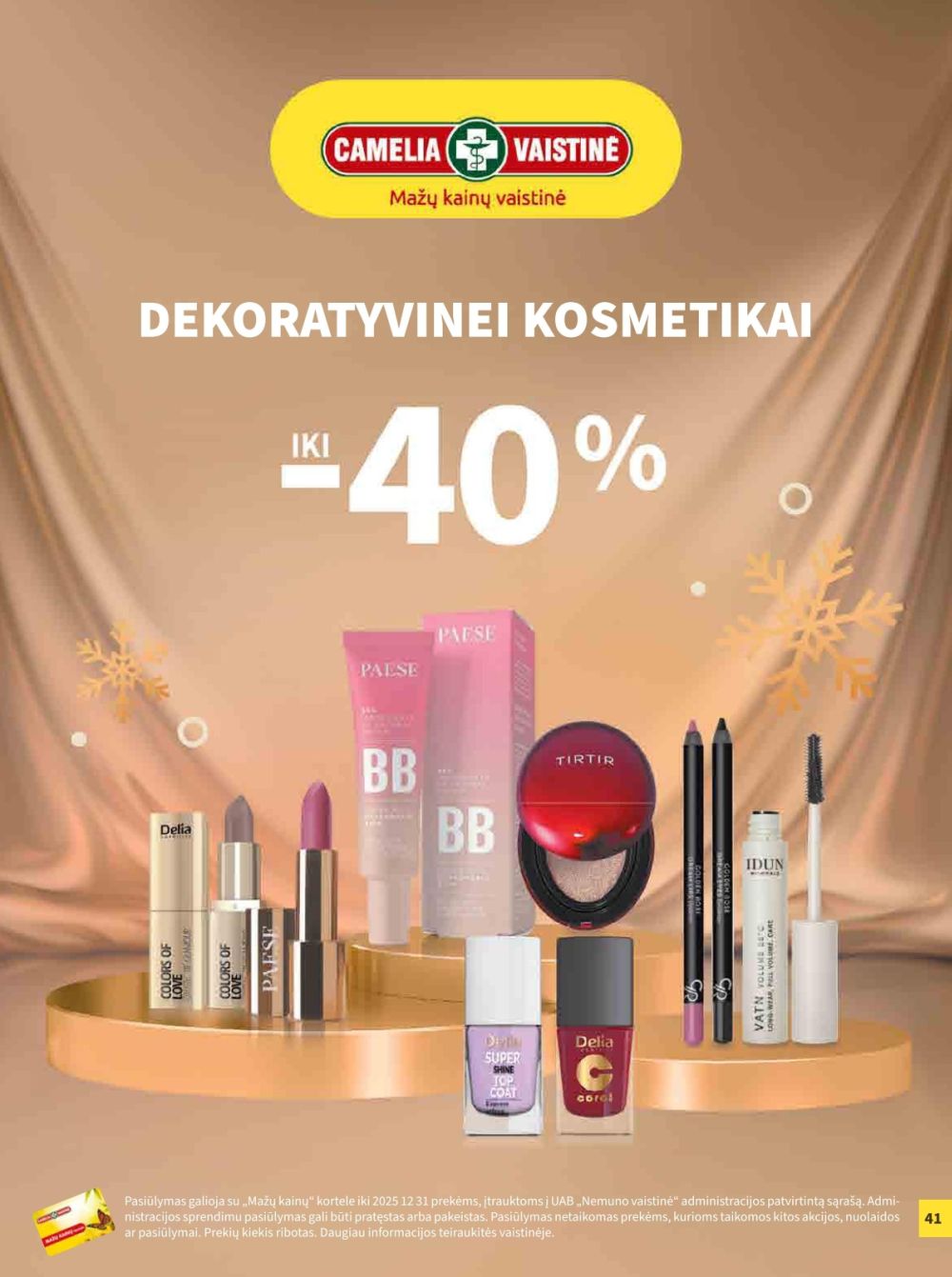 camelia - CAMELIA - Leidinys Nr.12 (2025 12 01 - 2025 12 31) - page: 41
