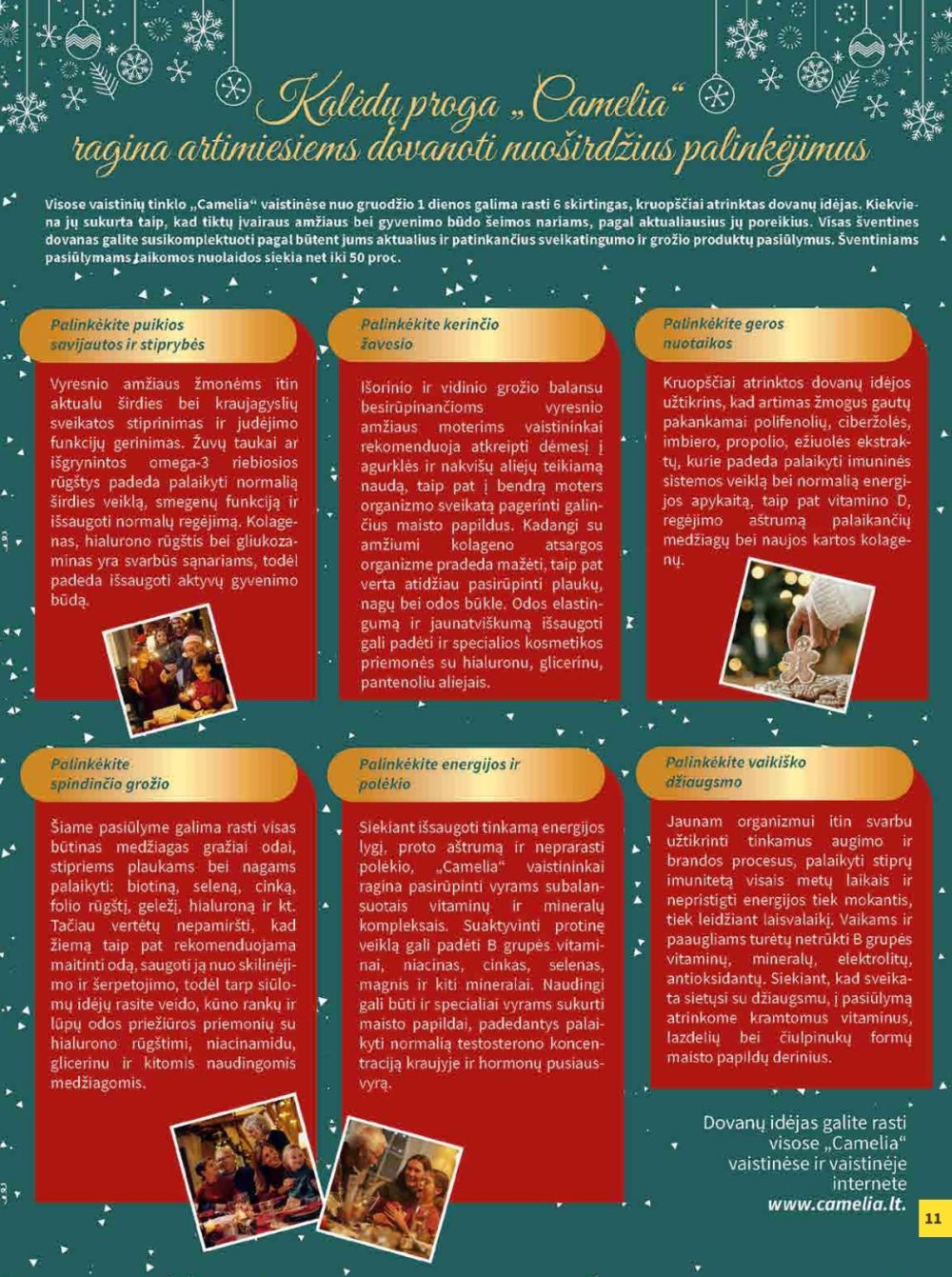 camelia - CAMELIA - Leidinys Nr.12 (2025 12 01 - 2025 12 31) - page: 11