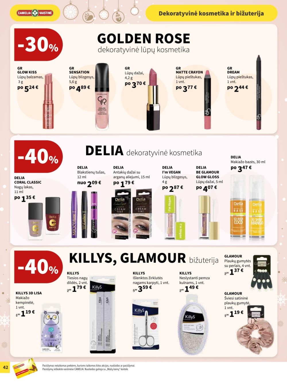 camelia - CAMELIA - Leidinys Nr.12 (2025 12 01 - 2025 12 31) - page: 42