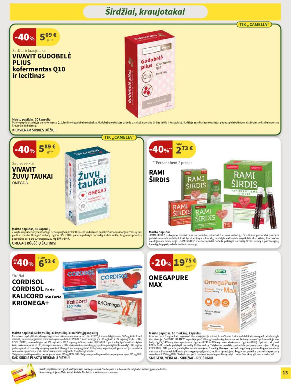 camelia - CAMELIA - Leidinys Nr.1 (2026 01 01 - 2026 01 31) - page: 13