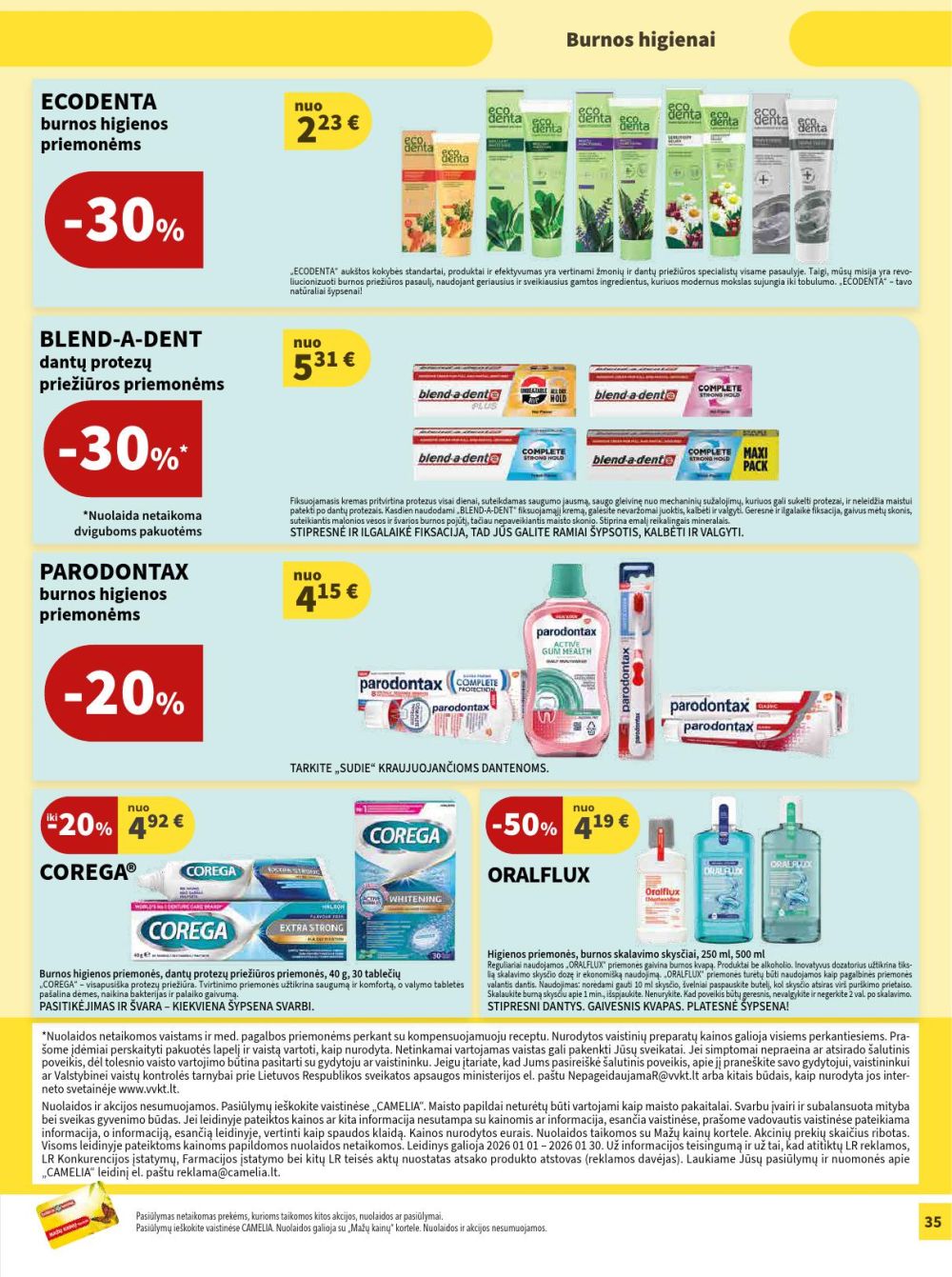 camelia - CAMELIA - Leidinys Nr.1 (2026 01 01 - 2026 01 31) - page: 35