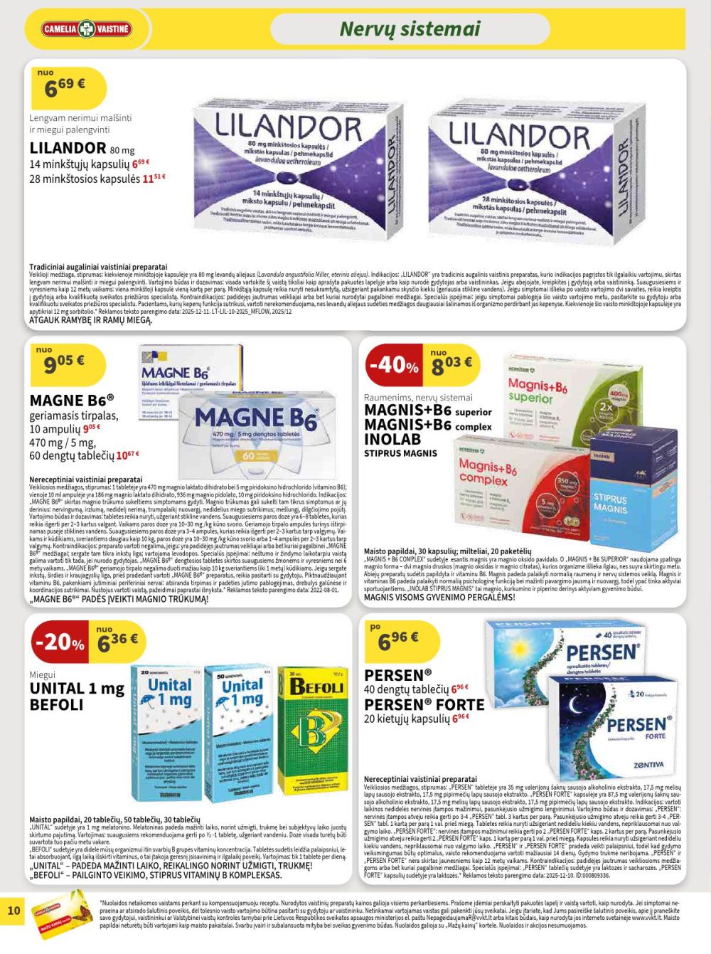 camelia - CAMELIA - Leidinys Nr.1 (2026 01 01 - 2026 01 31) - page: 10