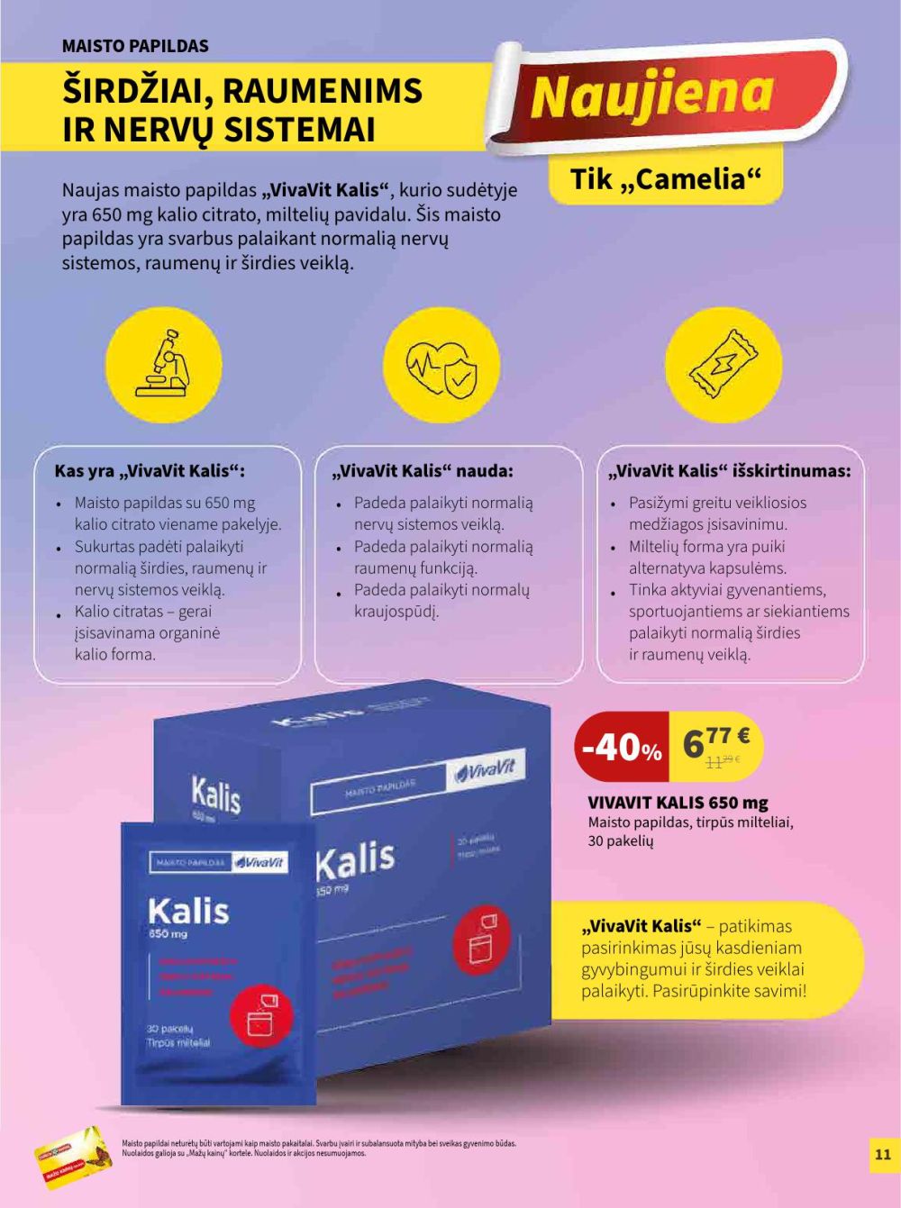 camelia - CAMELIA - Leidinys Nr.1 (2026 01 01 - 2026 01 31) - page: 11