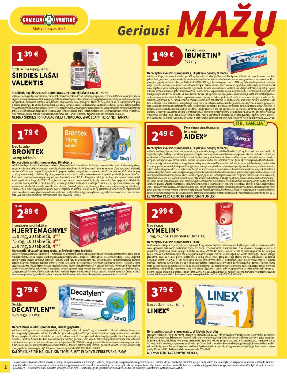 camelia - CAMELIA - Leidinys Nr.1 (2026 01 01 - 2026 01 31) - page: 2