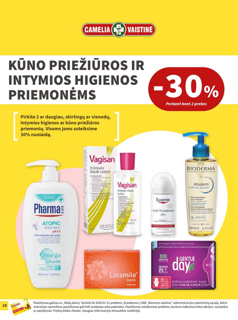 camelia - CAMELIA - Leidinys Nr.1 (2026 01 01 - 2026 01 31) - page: 28