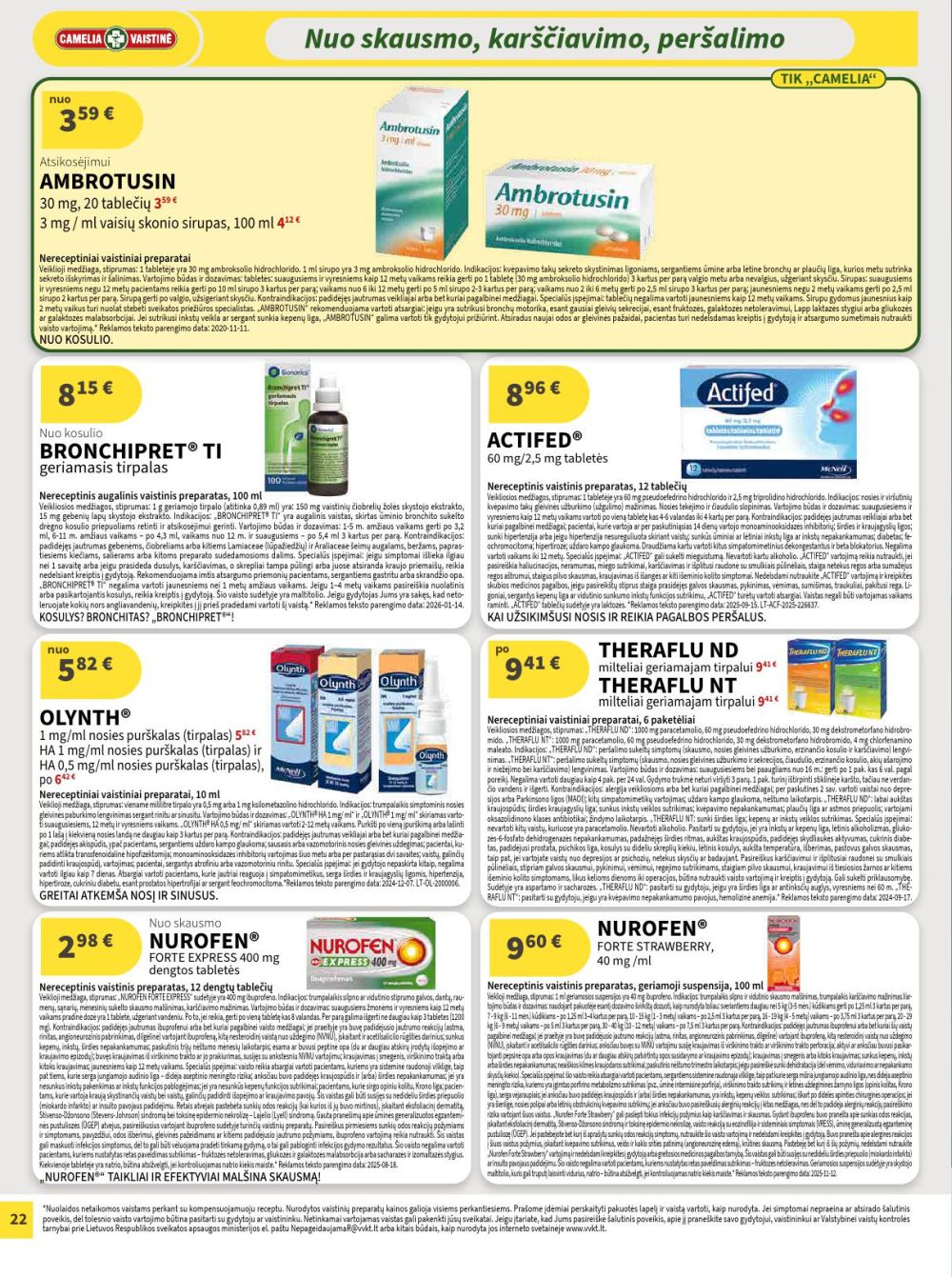 camelia - CAMELIA - Leidinys Nr.2 (2026 02 01 - 2026 02 28) - page: 22