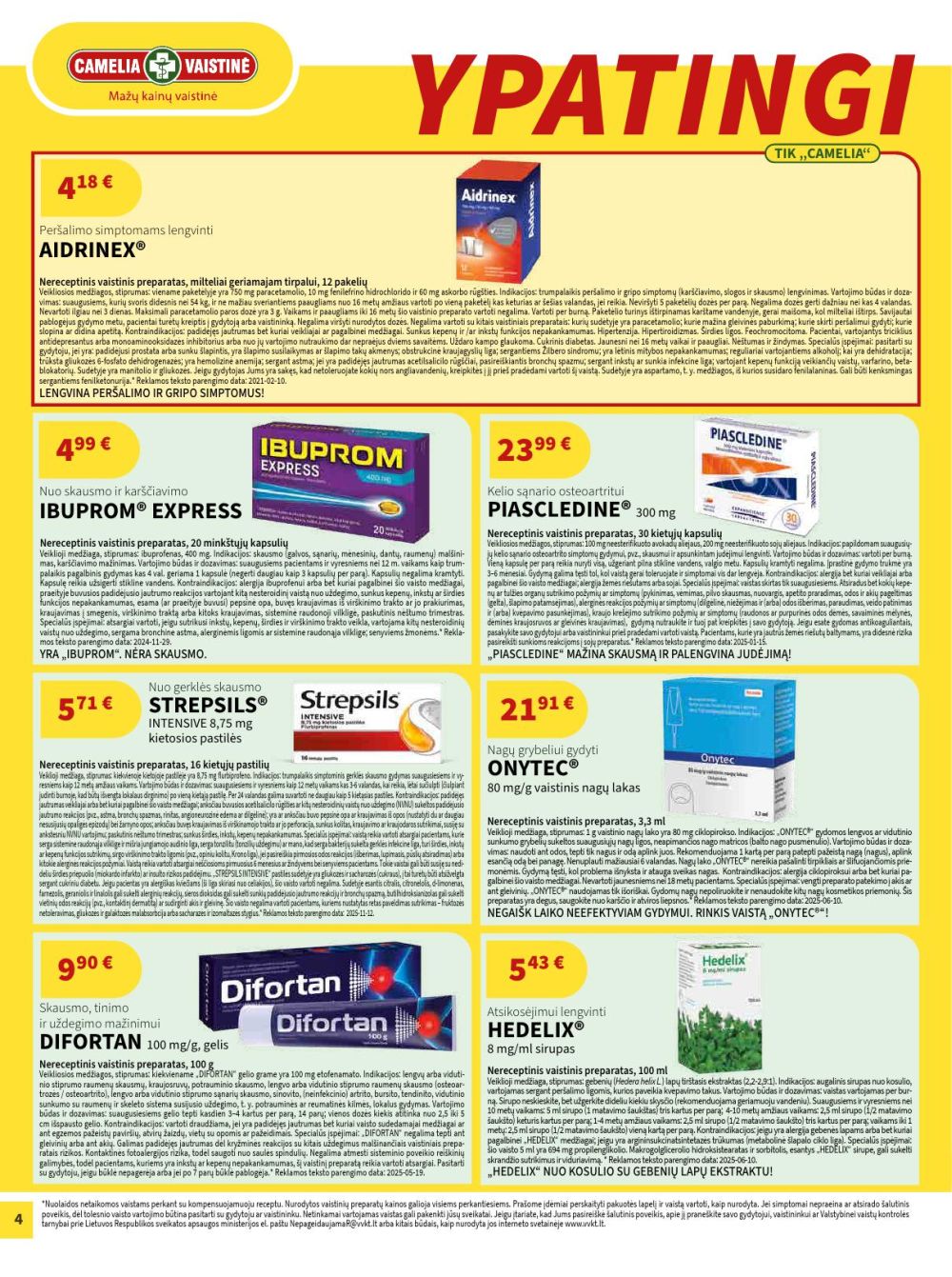 camelia - CAMELIA - Leidinys Nr.2 (2026 02 01 - 2026 02 28) - page: 4