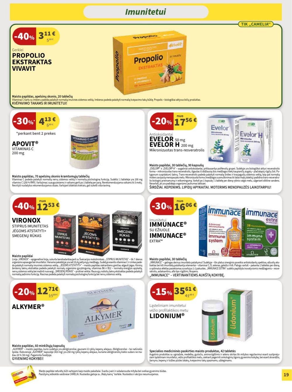 camelia - CAMELIA - Leidinys Nr.2 (2026 02 01 - 2026 02 28) - page: 19