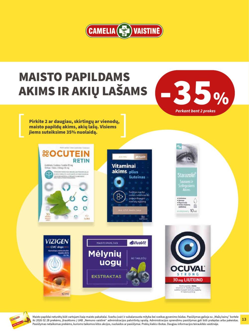 camelia - CAMELIA - Leidinys Nr.2 (2026 02 01 - 2026 02 28) - page: 13