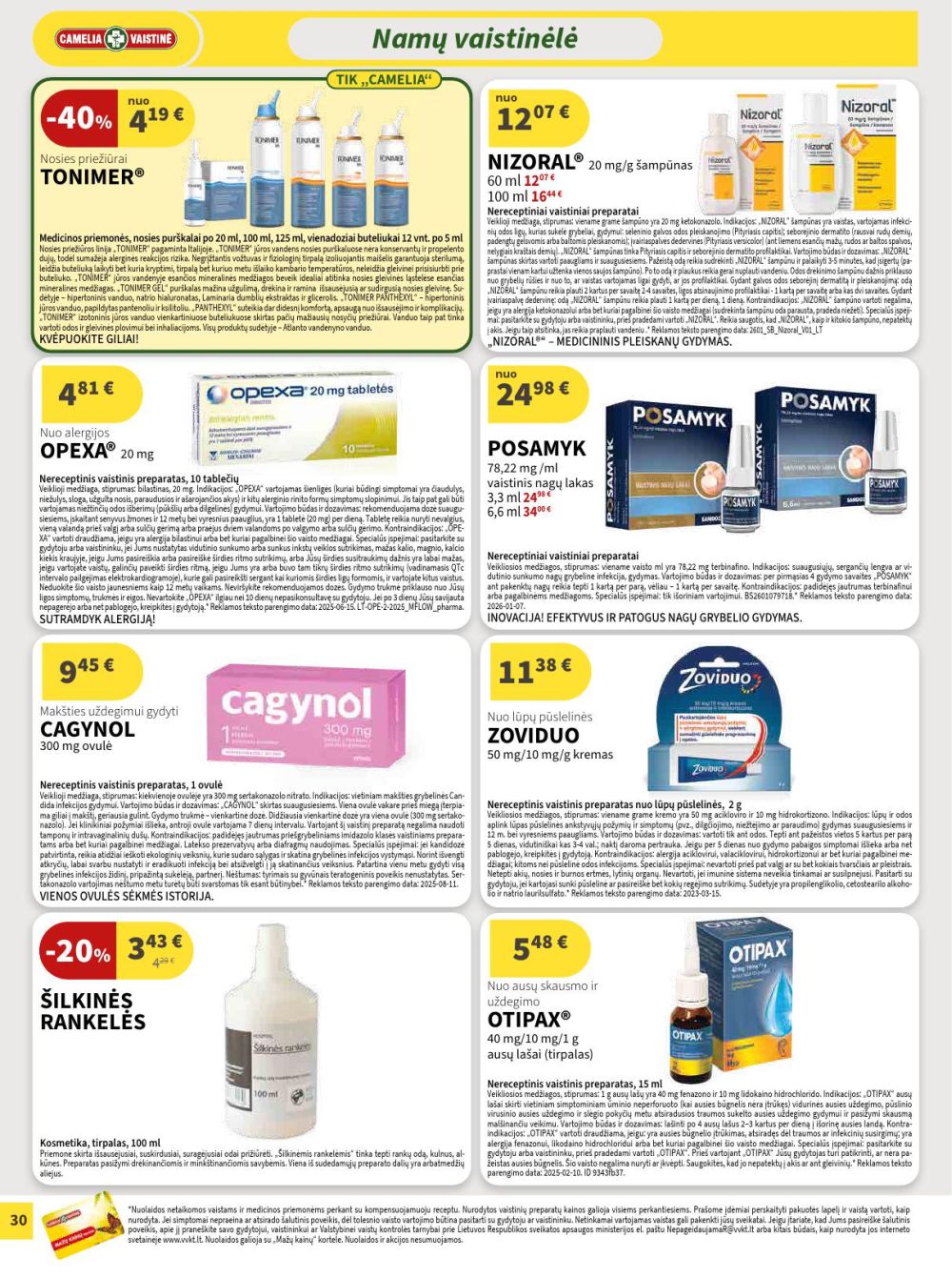 camelia - CAMELIA - Leidinys Nr.2 (2026 02 01 - 2026 02 28) - page: 30